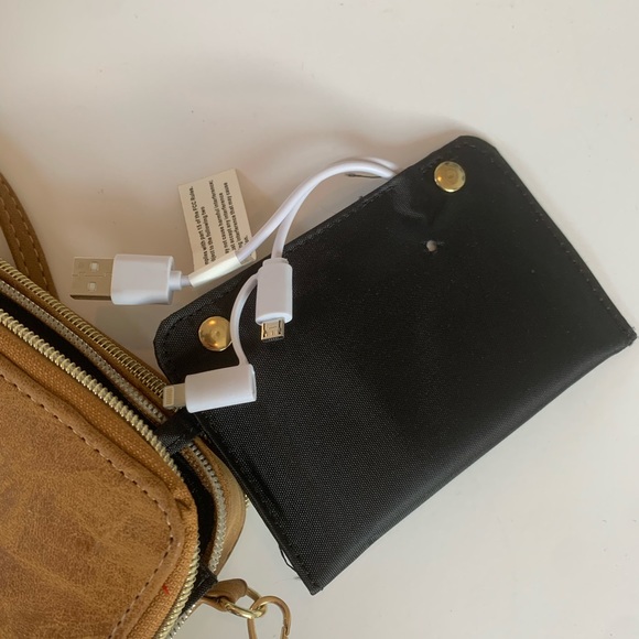 Brown Suede Crossbody Purse - Picture 7 of 7
